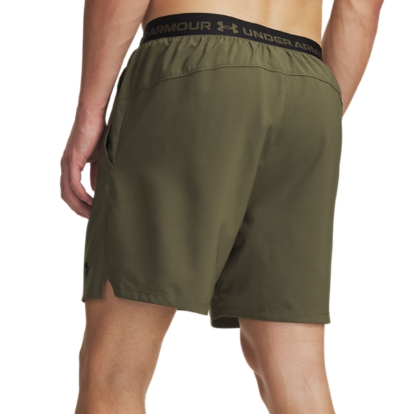Under Armour Vanish Woven DC 6in Shorts - Marine Od Green/Black