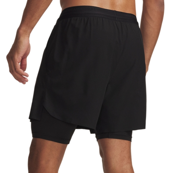 Under Armour Vanish Elite 2 in 1 6in Pantaloncini - Ultimate Black