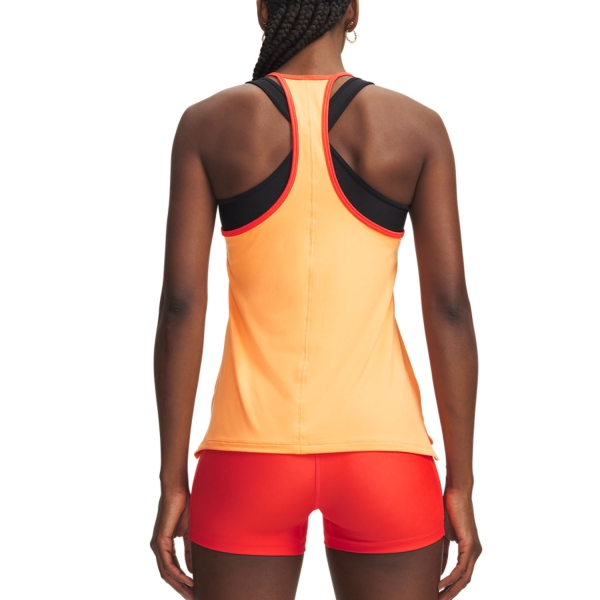 Under Armour Vanish Racerback Tank - Orange Bloc/Venom Red