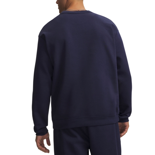 Under Armour Rival Fleece Pro Sudadera - Midnight Navy/White