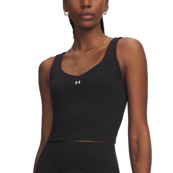 Top de Tenis Mujer Under Armour Motion Pro Top  Ultimate Black/White 60137730008