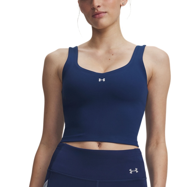 Top de Tenis Mujer Under Armour Motion Pro Top  Blackout Navy/Aegean Blue 60137730997