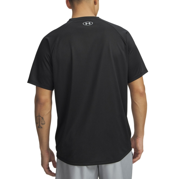 Under Armour Tech Graphic Camiseta - Black/Mod Gray