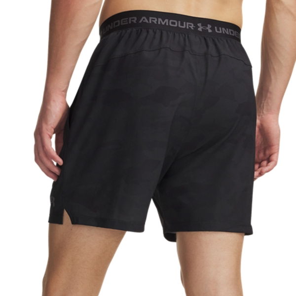 Under Armour Vanish Woven Printed 2.0 6in Shorts - Ultimate Black/Castlerock
