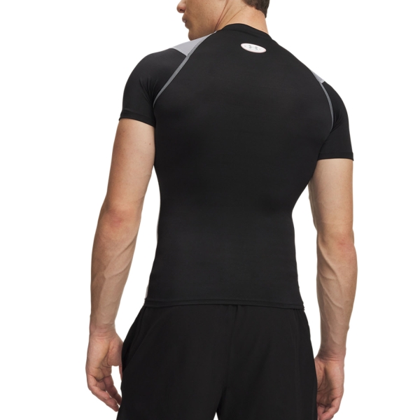 Under Armour HeatGear Elite T-Shirt - Ultimate Black/Steel/Reflective
