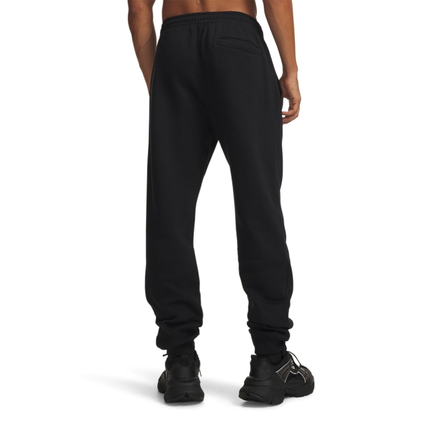 Under Armour Rival Fleece Pro Pantaloni - Ultimate Black/White