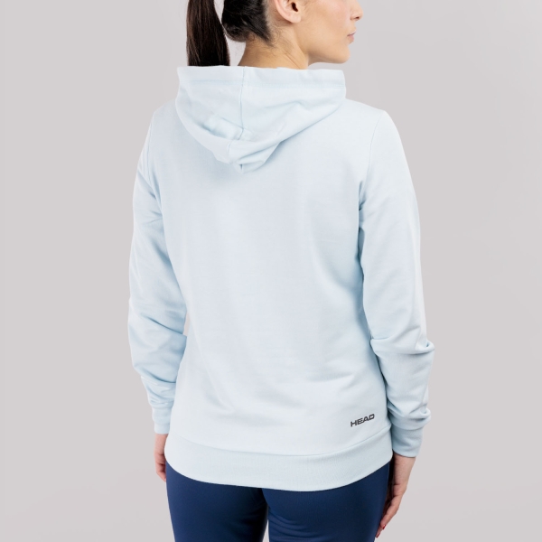 HEAD Club Original Hoodie - Light Blue/Ehite
