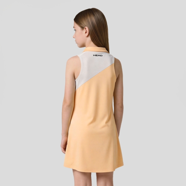 HEAD Spirit Pro Vestido Niña - Apricot/Light Blue