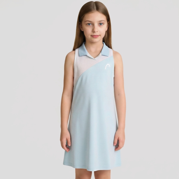 Tennis Dress Girl HEAD Spirit Pro Dress Girl  Light Blue/White 816026LBWH
