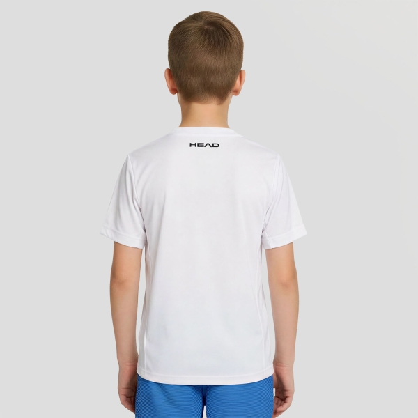 HEAD Slice T-Shirt Boy - White