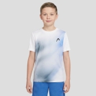 HEAD Topspin Graphic Camiseta Niño - Navy/Print Vision