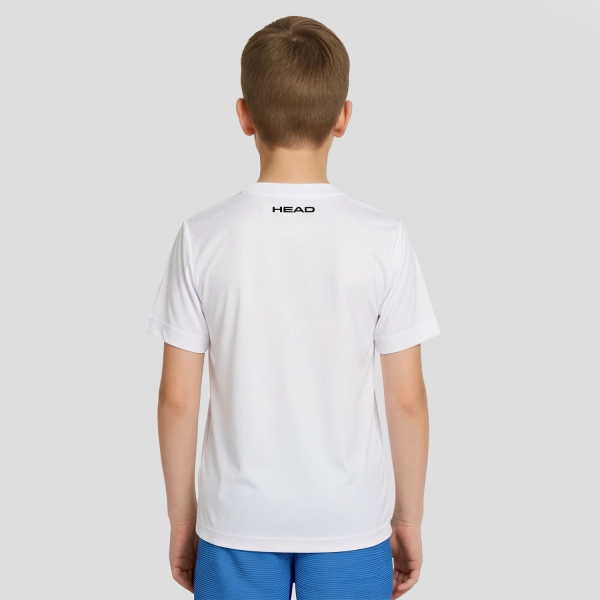 HEAD Topspin Graphic Camiseta Niño - Purple/Print Vision