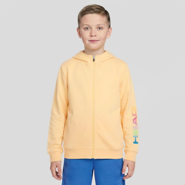 Boy Tracksuit and Hoodie HEAD Rally Hoodie Junior  Apricot 816056AP