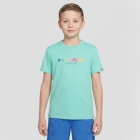 HEAD Rainbow Logo Camiseta Niños - Turquoise