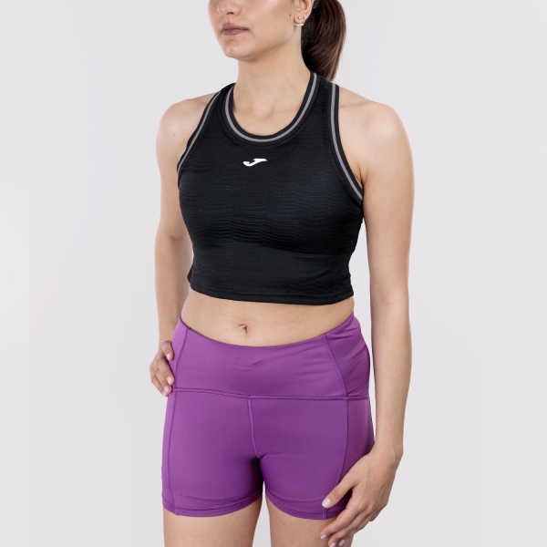 Canotte Tennis Donna Joma Smash Top  Black 902607.100