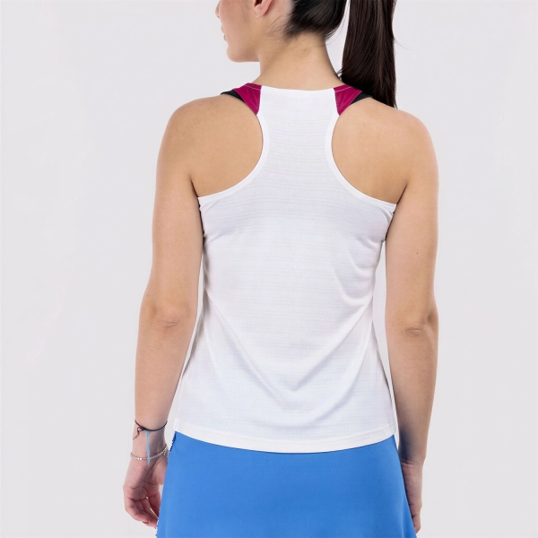 Joma Terra Tank - White/Fuchsia