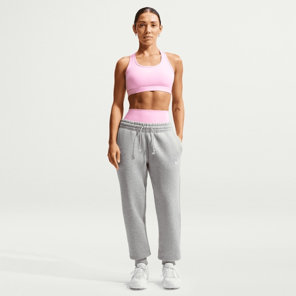 Nike Swoosh Dri-FIT Sujetador Deportivo - Pink Rise/White
