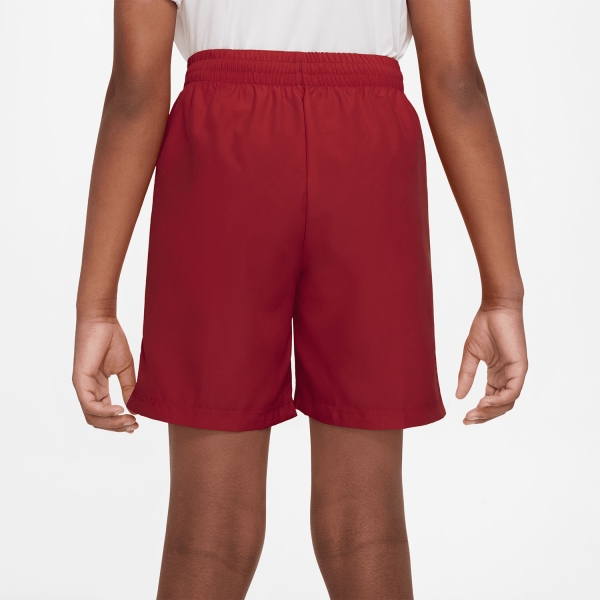 Nike Dri-FIT Icon 6in Shorts Niño - Tough Red/White
