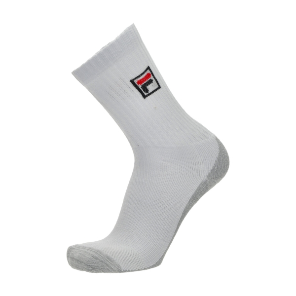 Calcetines de Tenis Fila Performance Sport Crew Calcetines  White FAS26110001