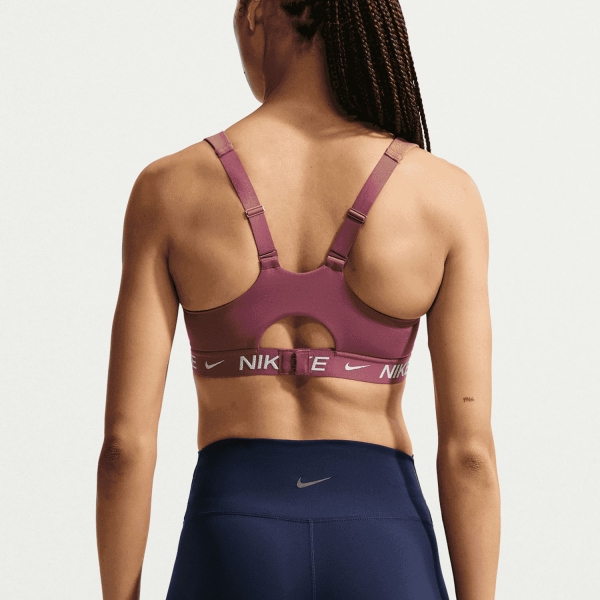 Nike Indy Swoosh Sports Bra - Pink Smoke