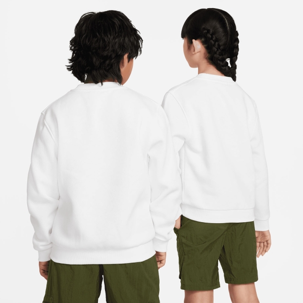 Nike Sportswear Club Felpa Bambini - White/Black