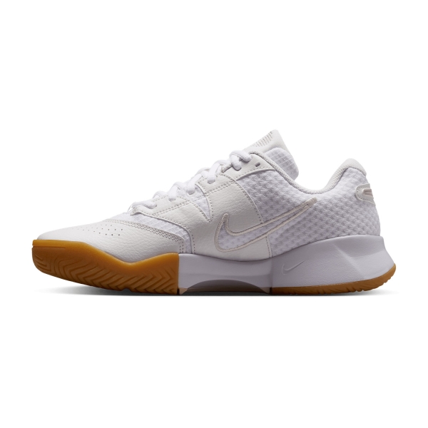 Nike Court Lite 4 HC - White/Light Orewood Brown/Summit White/Linen