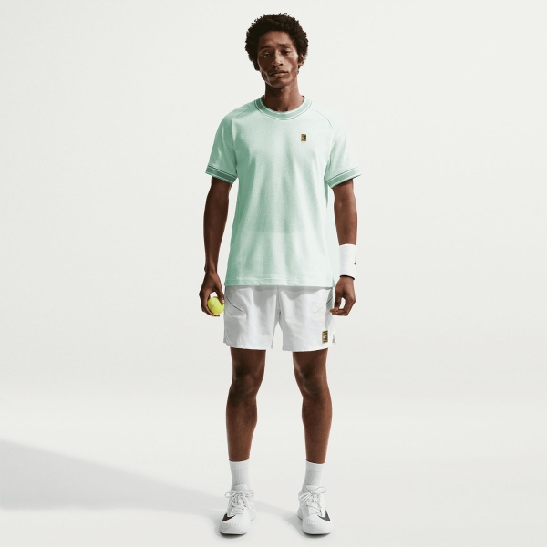 Nike Court Heritage Logo T-Shirt - Barely Green