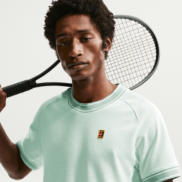 Nike Court Heritage Logo T-Shirt - Barely Green