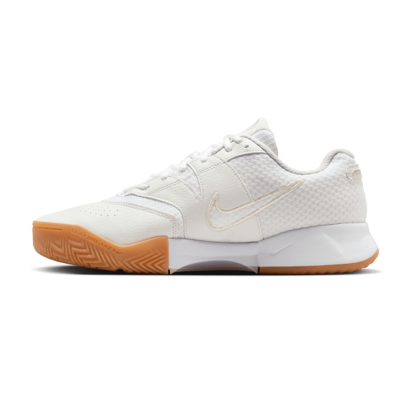 Nike Court Lite 4 Clay - White/Light Orewood Brown/Summit White/Linen