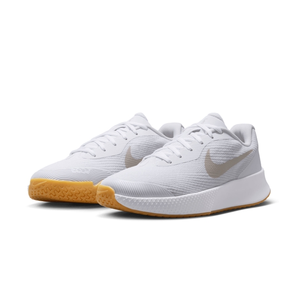Nike Vapor Lite 3 HC - White/Light Orewood Brown/Summit White