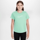 Nike Dri-FIT One Maglietta Bambina - Arctic Green/White