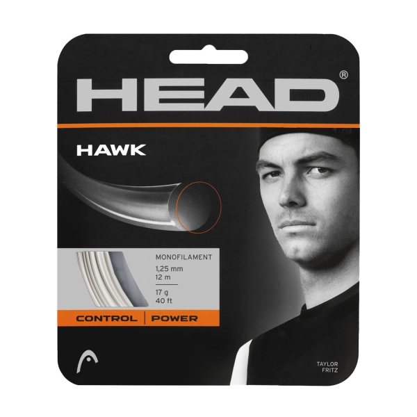 Cordaje Monofilamento HEAD Hawk 1.25 Set 12 m  White 281103 17WH