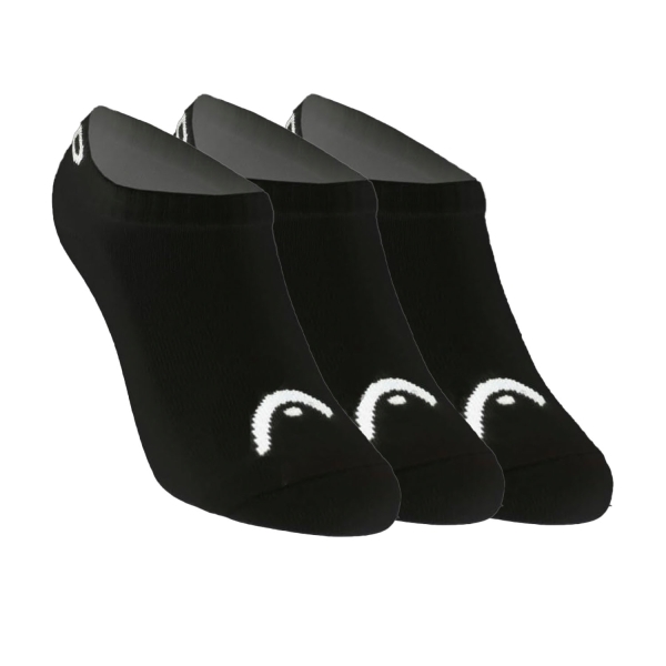 Tennis Socks HEAD Performance x 3 Socks Kids  Black 816955BK