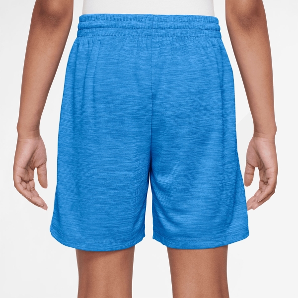 Nike Dri-FIT 5in Shorts Niños - Light Photo Blue/Football Blue/White