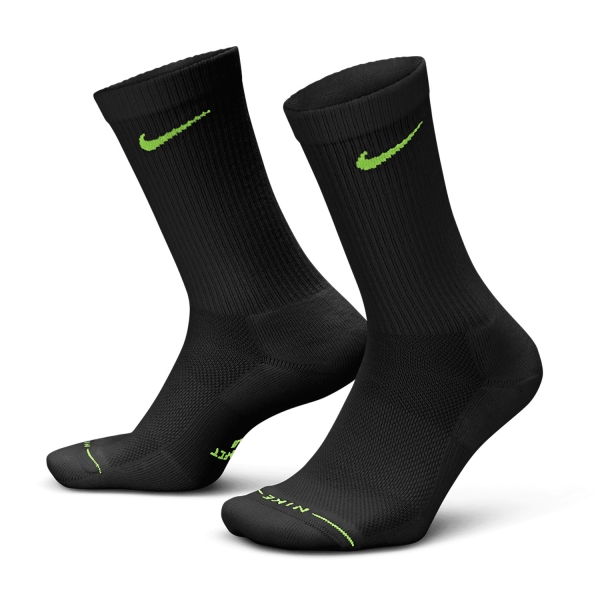 Nike Everyday Elevated x 3 Calze - White/Black/Grey