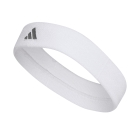 adidas Pro Headband - White/Iron Metallic