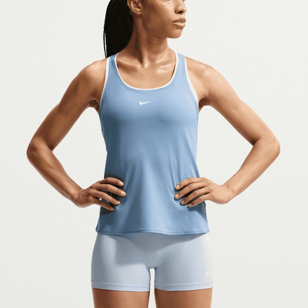 Top de Tenis Mujer Nike Pro Top Work Blue/White IB9900486