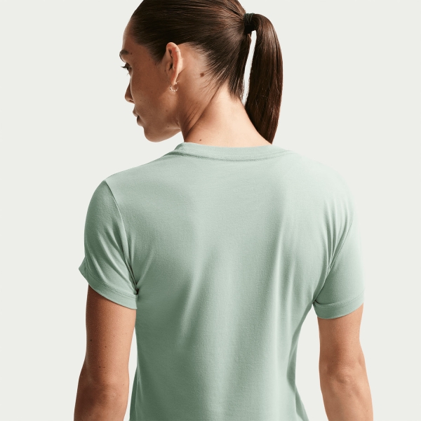 Nike Court Camiseta - Steam/Barely Green
