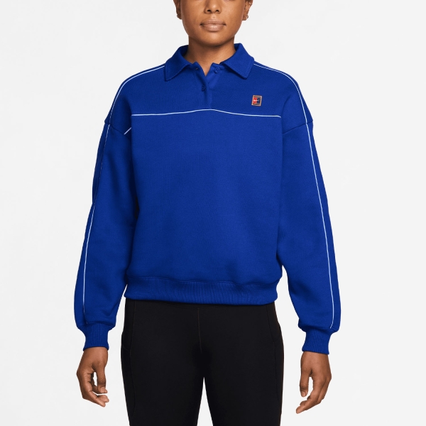 Camisetas y Sudaderas Mujer Nike Court Pro Sudadera Old Royal IU3253417