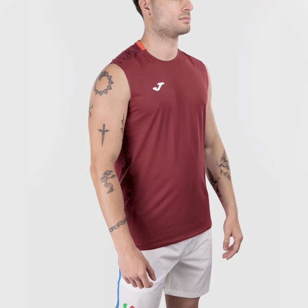 Maglietta Tennis Uomo Joma Challenge Canotta  Red 105126.686