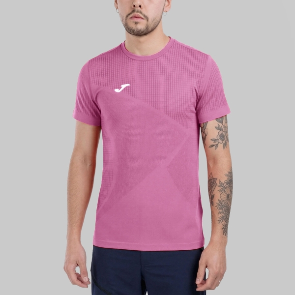 Men's Tennis Shirts Joma Challenge Graphic TShirt  Pink 103984.549