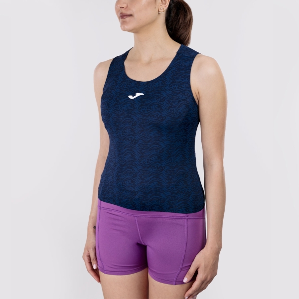 Canotte Tennis Donna Joma Challenge Printed Canotta  Navy Blue 903047.322