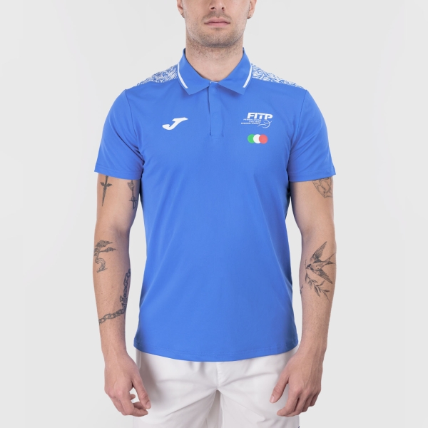 Polo Tennis Uomo Joma FITP Logo Pro Polo  Royal SW10701D0102