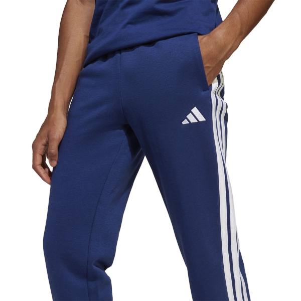 adidas Essentials 3 Stripes Pants Junior - Dark Blue/White