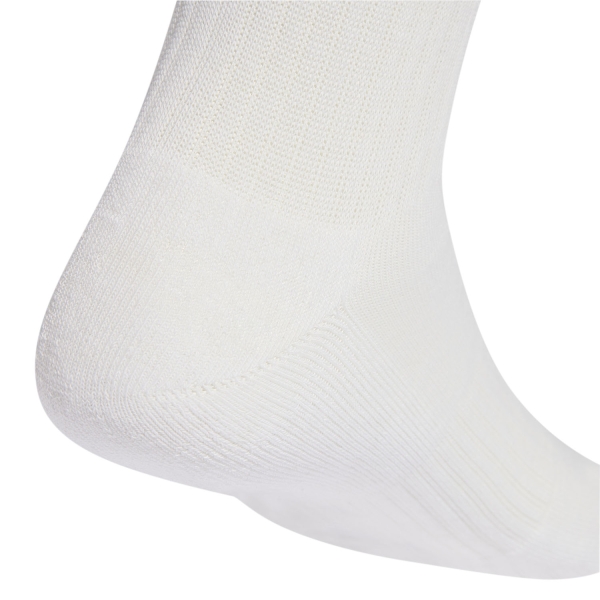 adidas 3 Stripes Cushioned Crew x 3 Calze - White/Black
