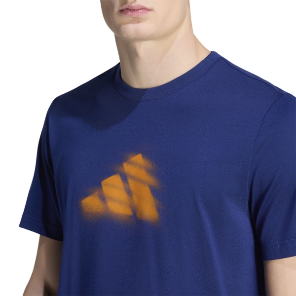 adidas Clay Camiseta - Dark Blue