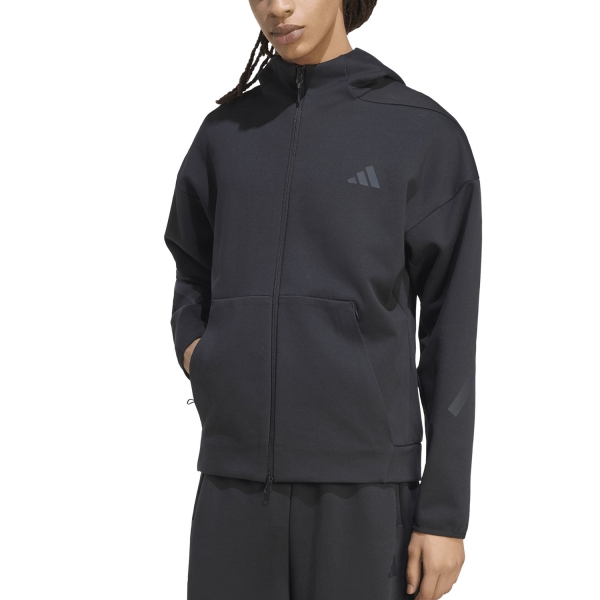 Men's Tennis Shirts and Hoodies adidas Z.N.E. Pro Hoodie Black KF3827