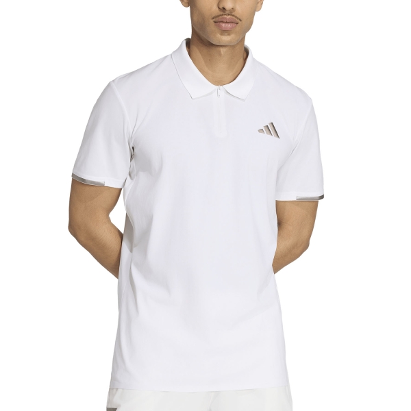 Polo Tennis Uomo adidas CLIMACOOL+ FreeLift Pro Polo  White KF5004