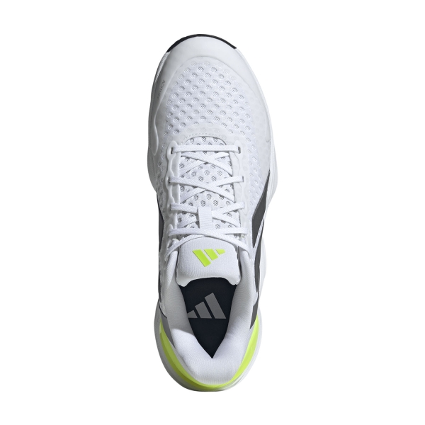 adidas Court Pickleball 2 - FTWR White/Tech Grey Metallic/Lucid Lemon