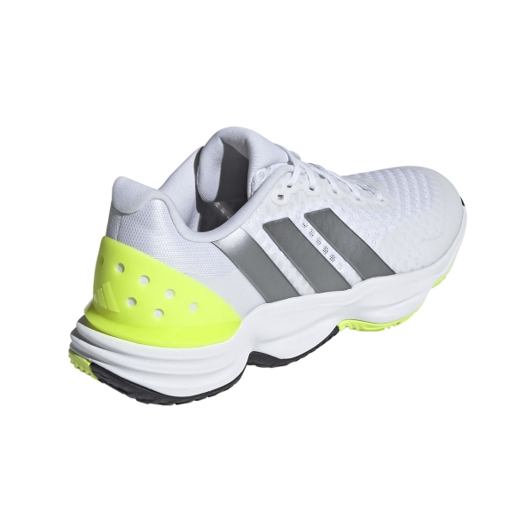 adidas Court Pickleball 2 - FTWR White/Tech Grey Metallic/Lucid Lemon